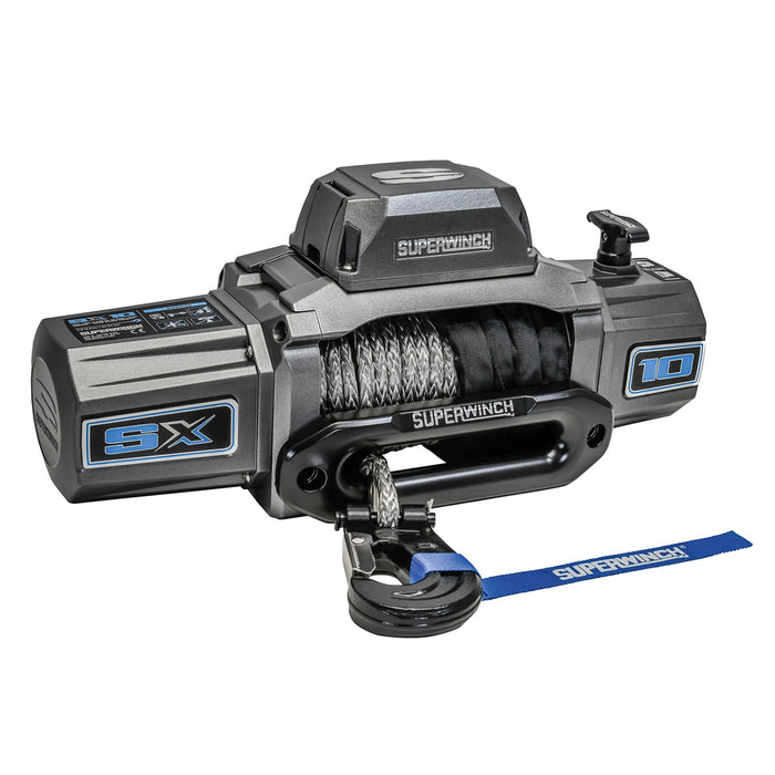 Superwinch SX10SR Synthetic Rope Electric Winch - 10,000 lbs. Ego Wireless Remote