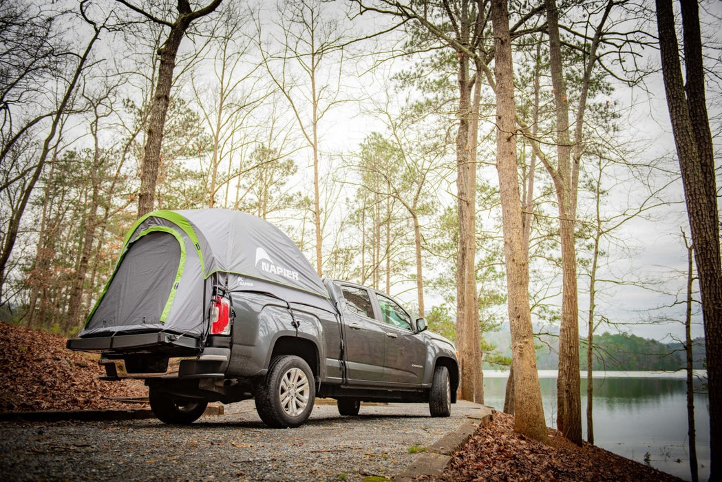 Backroadz 19011 Truck Bed Tent - Full Size Long Bed, Green and Gray, 2 Persons - Recon Recovery