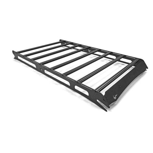 Prinsu Roof Rack for 1990-1997 Toyota Land Cruiser 80 Series - Black Powder Coat (No Drill) - Recon Recovery
