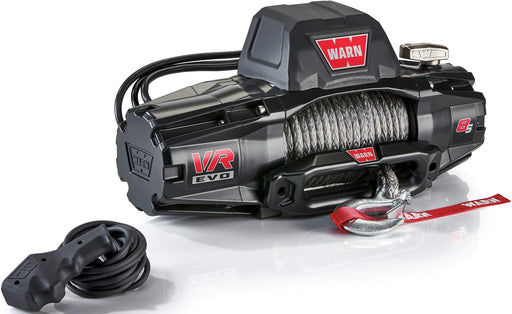 Warn 103251 VR EVO 8-S Electric Winch - 8,000 lbs. Pull Rating, 90 ft. Synthetic Line - Recon Recovery