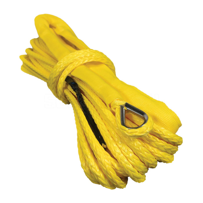 Superwinch 87-42614 Winch Cable & Synthetic Rope - Synthetic, 50 ft. Length, 1/4 in. Diameter, Yellow