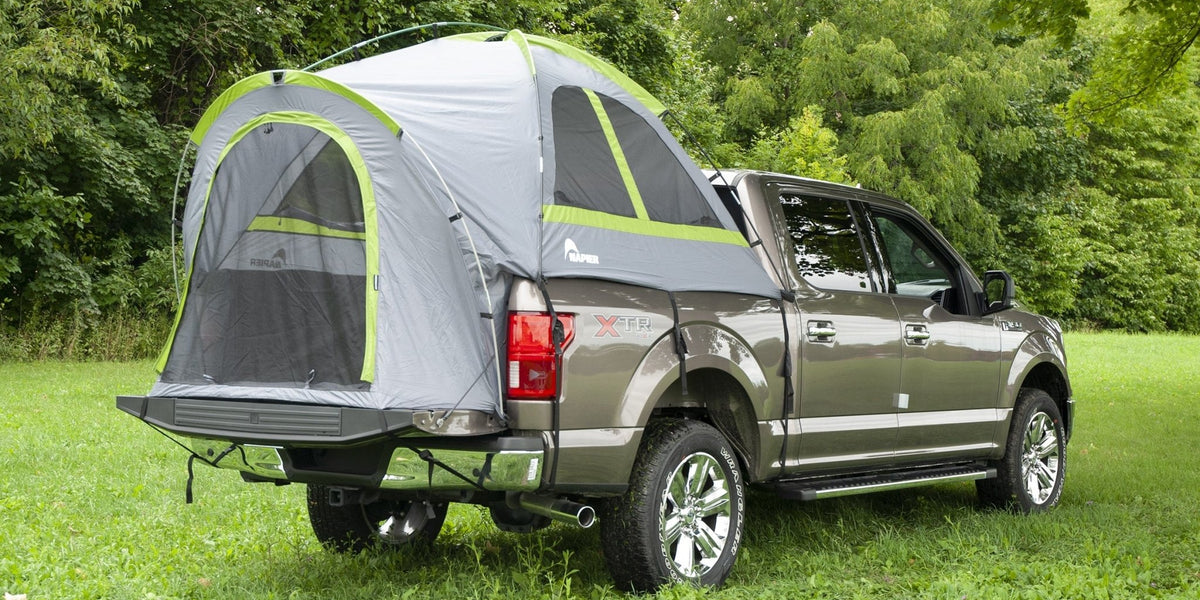 Backroadz 19066 Truck Bed Tent - Compact Short Bed, Green and Gray, 2 Persons