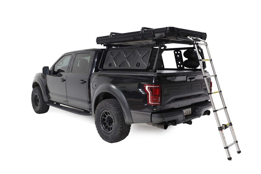 FreeSpirit Recreation 100-RTASP55BTP10Kit ASPEN SERIES 55" HARD SHELL ROOFTOP TENT + FREE GIFT - Recon Recovery