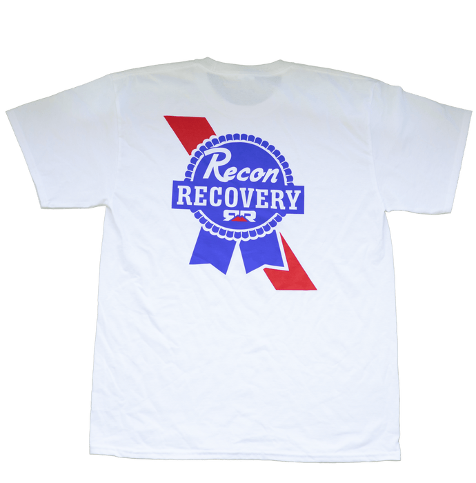 Recon Recovery Men's "Pabts" Style T-Shirt -White - Recon Recovery