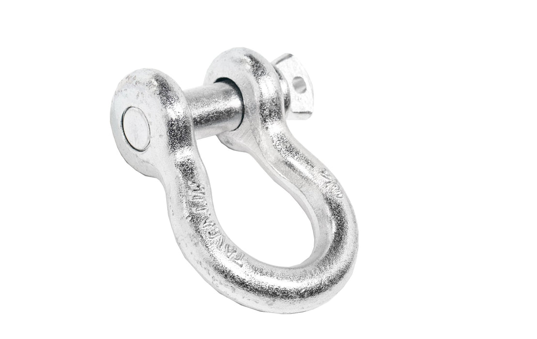 Overland Vehicle Systems Zinc D-Ring - 4.75 Ton Load Rating - Sold Individually - Recon Recovery