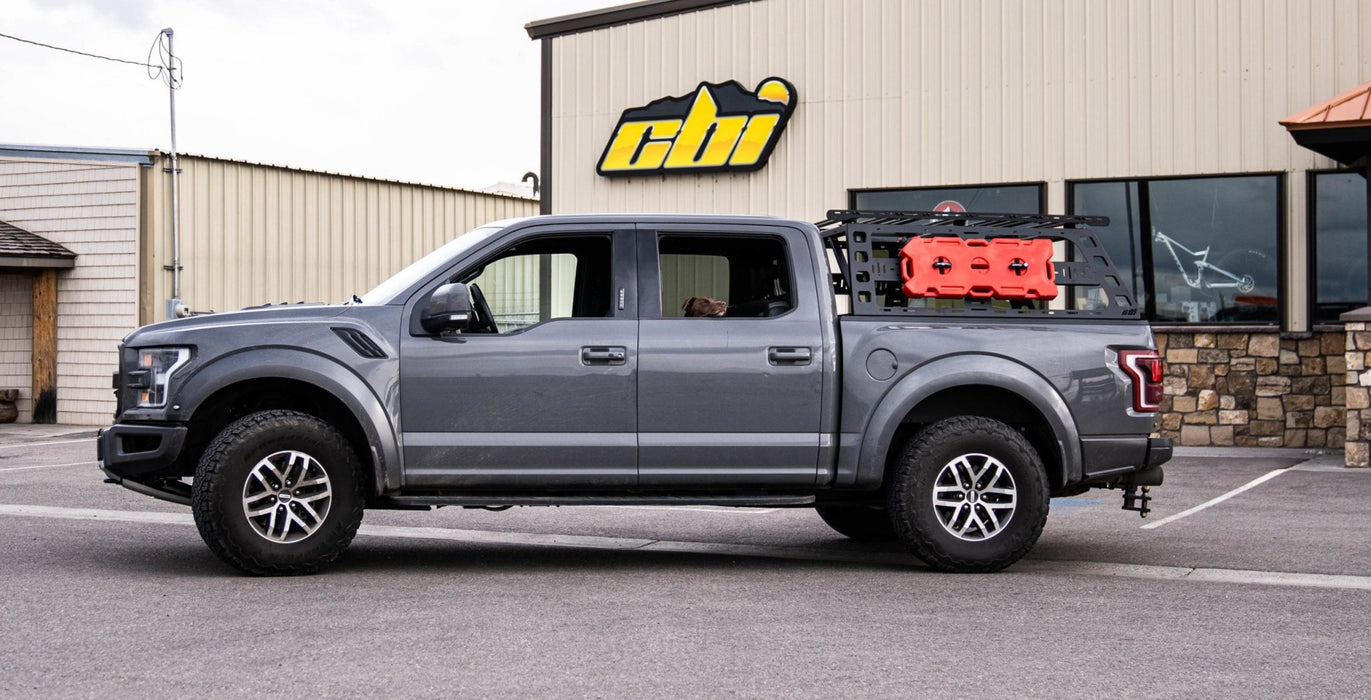 CBI Prinsu Offroad Overland Cab Height Bed Rack for 2010-2024 Ford Rap ...