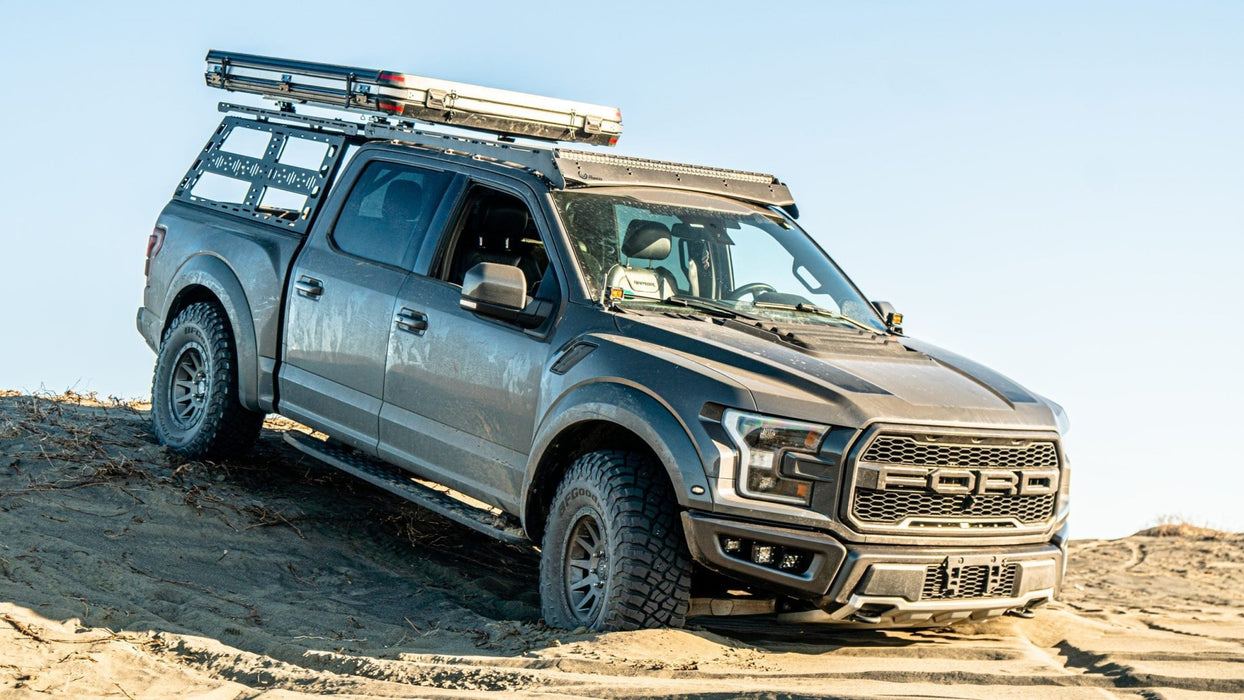 Raptor Recovery Racks CBI Prinsu Offroad Overland Cab Height Bed Rack for 2010-2024 Ford Rap ...