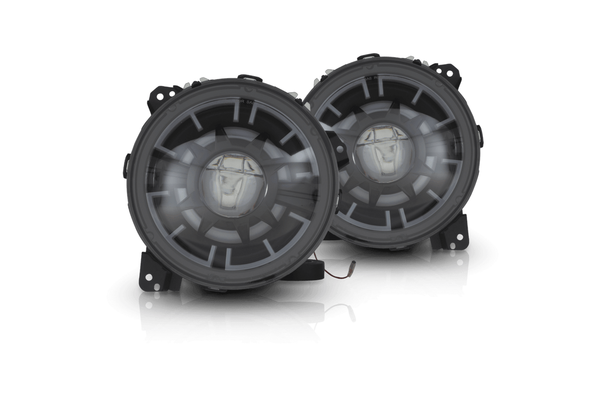 Attica 4x4 ARK Series LED Headlights for 2019-2024 Gladiator JT (Plug ...