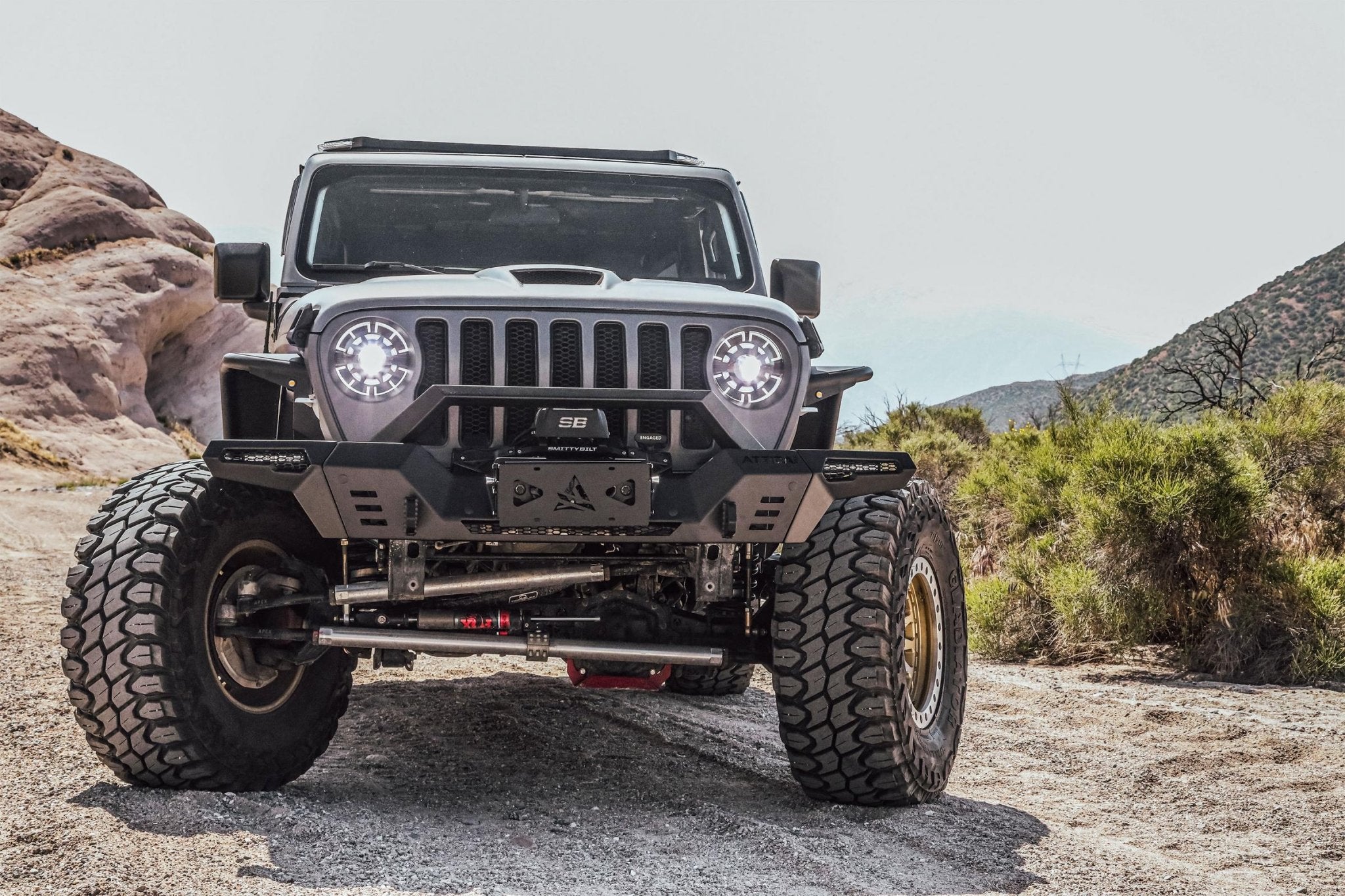 Attica 4x4 ARK Series LED Headlights for 2019-2024 Wrangler JL (Plug a ...