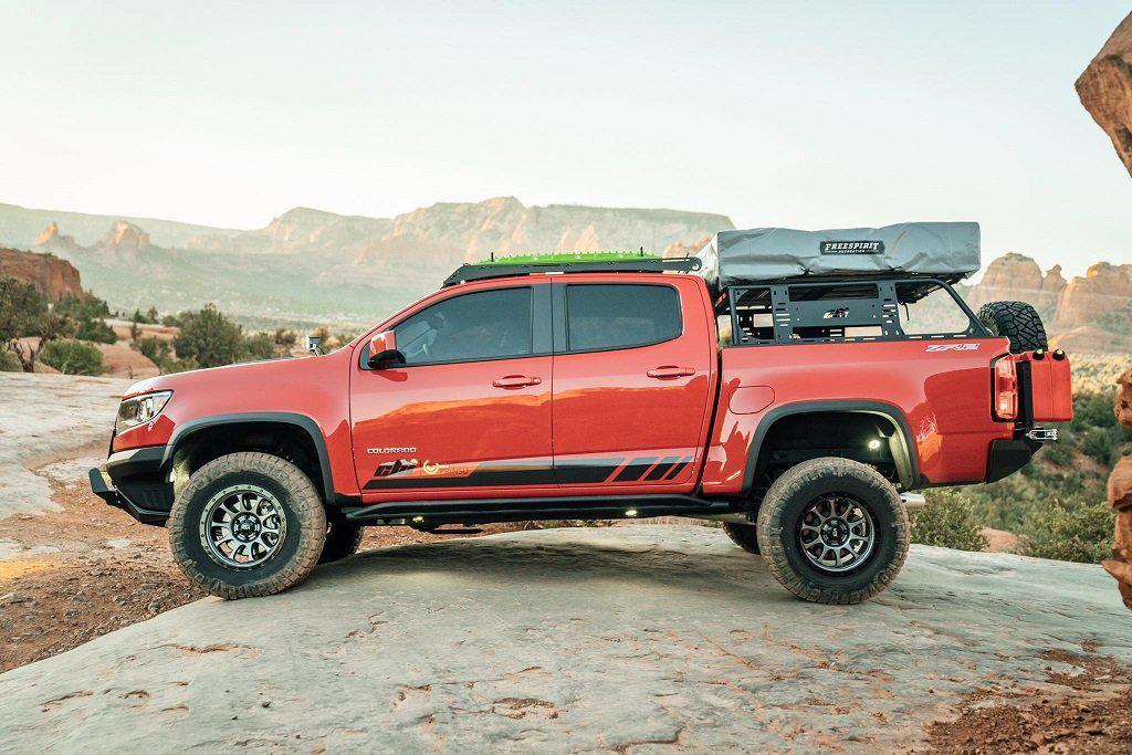 CBI Prinsu Offroad Overland Bed Rack for 2014-2022 Chevy Colorado -No ...