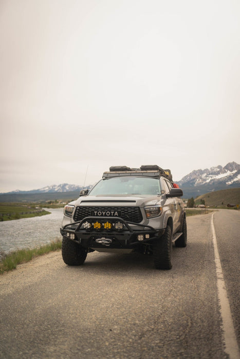 CBI Offroad Baja Hybrid Series Front Bumper for 2014-2021 Toyota Tundra - Bolt on Installation - Recon Recovery