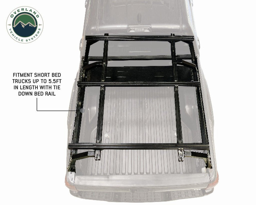 Overland Vehicle Systems 22030101 Discovery Rack -Mid Size Truck Short Bed Application - Recon Recovery