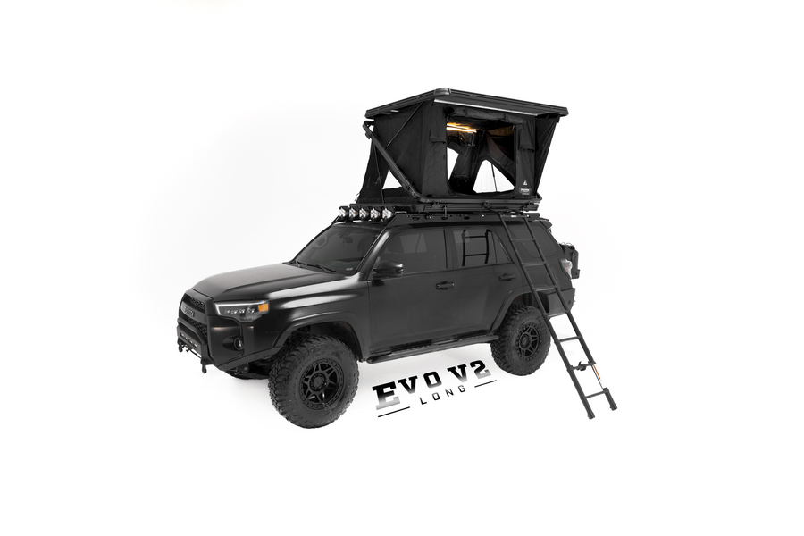 FreeSpirit Recreation 100-RTEV55L 88" Long Evolution V2 Hard Shell Rooftop Tent + FREE GIFT - Recon Recovery