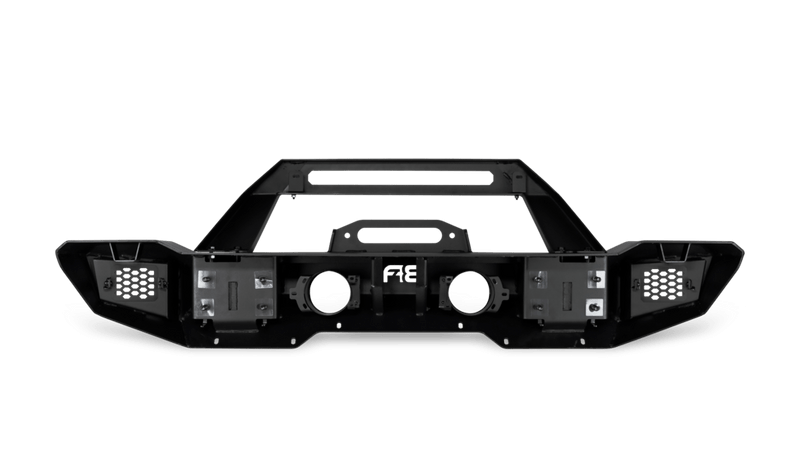 Body Armor 4x4 JP-19536 Orion Mid Width Front Bumper for 07-24 Wrangler JK JL & Gladiator JT - Recon Recovery