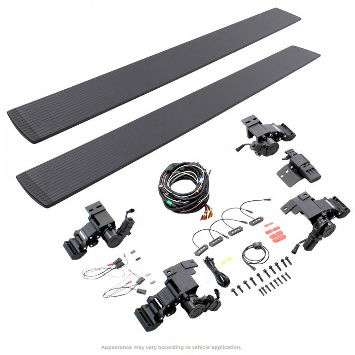 Go Rhino E1 Electric Running Boards for 2022-2024 Toyota Tundra Double Cab 4 Door (No Drill) - Recon Recovery