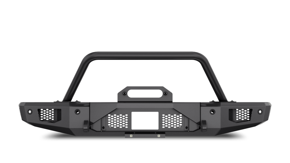 Body Armor 4x4 Odyssey 2in1 Style Front Bumper for 2021-2024 Ford Bronco - Bolt on - Recon Recovery