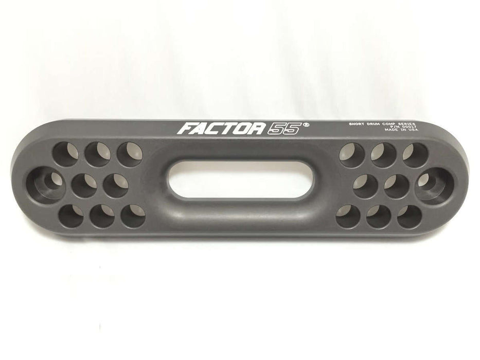 Factor 55 00017 Hawse Fairlead - For Truck/Jeep Applications, Anodized Gray