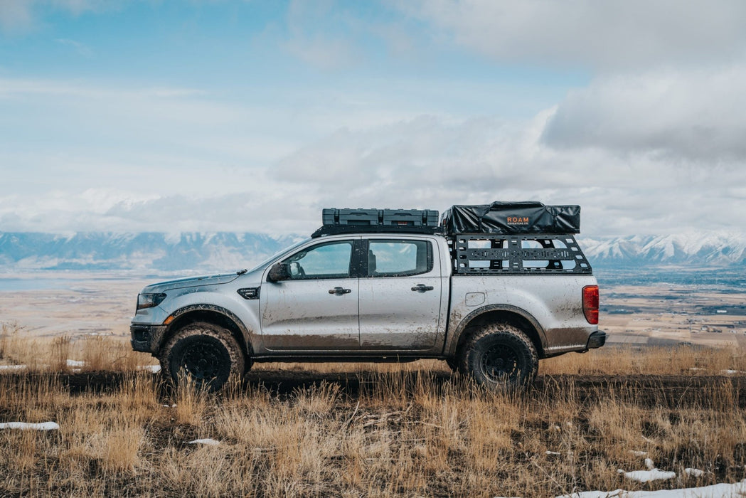 CBI Prinsu Offroad Overland Cab Height Bed Rack for 2019-2022 Ford Ranger -No Drill - Recon Recovery