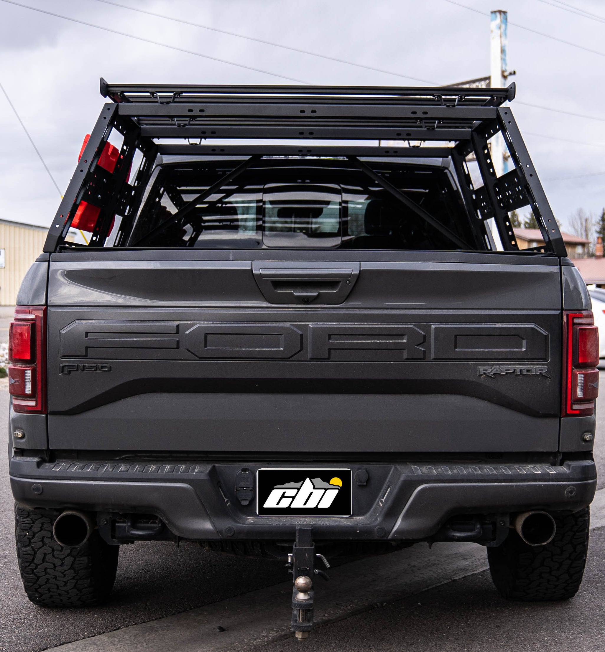 CBI Prinsu Offroad Overland Cab Height Bed Rack for 2010-2024 Ford Rap ...