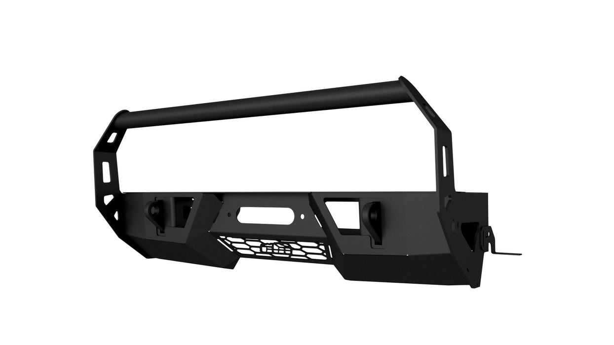 CBI Offroad Covert Front Bumper for 2022-2024 Toyota Tundra- Black Satin Powder Coat - Recon Recovery