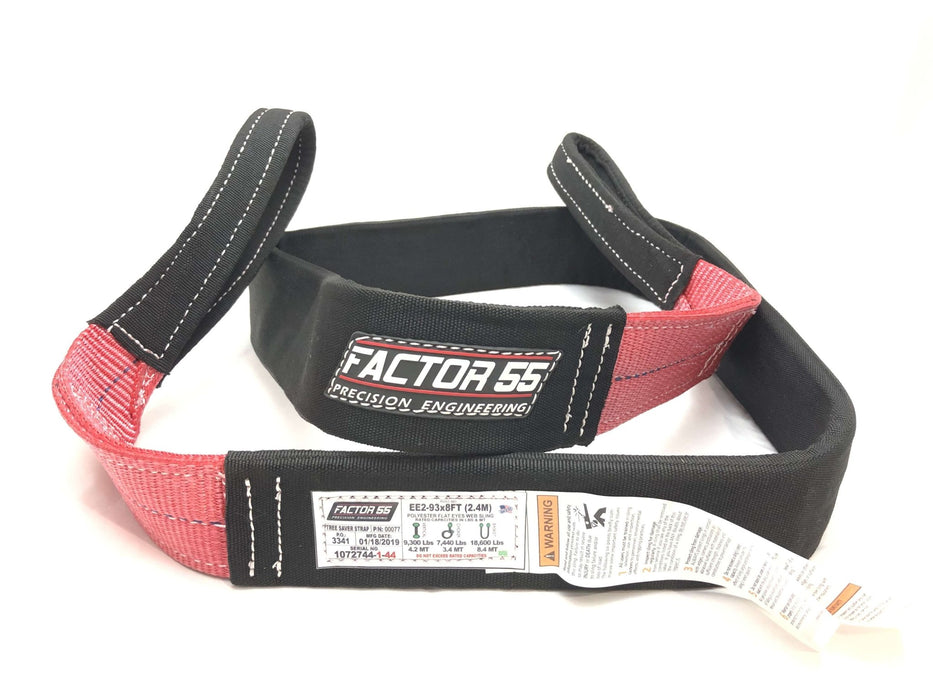 Factor 55 00077 Tree Saver Strap - 8 ft., Polyester, Sold Individually - Recon Recovery