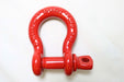 Factor 55 D-Ring - 3.25 Ton Load Rating 5/8in. Red or Black, Sold Individually - Recon Recovery