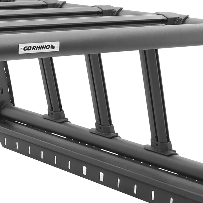 Go Rhino 5951000T XRS Overland Xtreme Rack - Mid-Size Trucks (Tacoma, Colorado, Canyon, Ranger, Frontier) - Recon Recovery