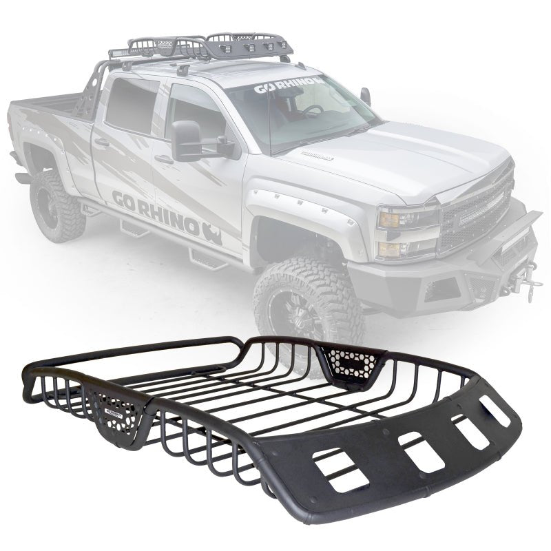 Go Rhino SR40 Universal NO DRILL Roof Safari Rack for LED Lights