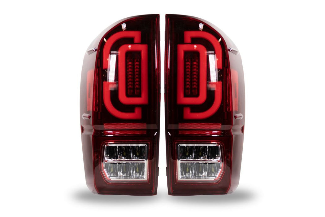 Winjet Renegade Series V2 LED Sequential Taillights for 2016-2023 Toyota Tacoma (Back/Red) - Recon Recovery - Recon Recovery