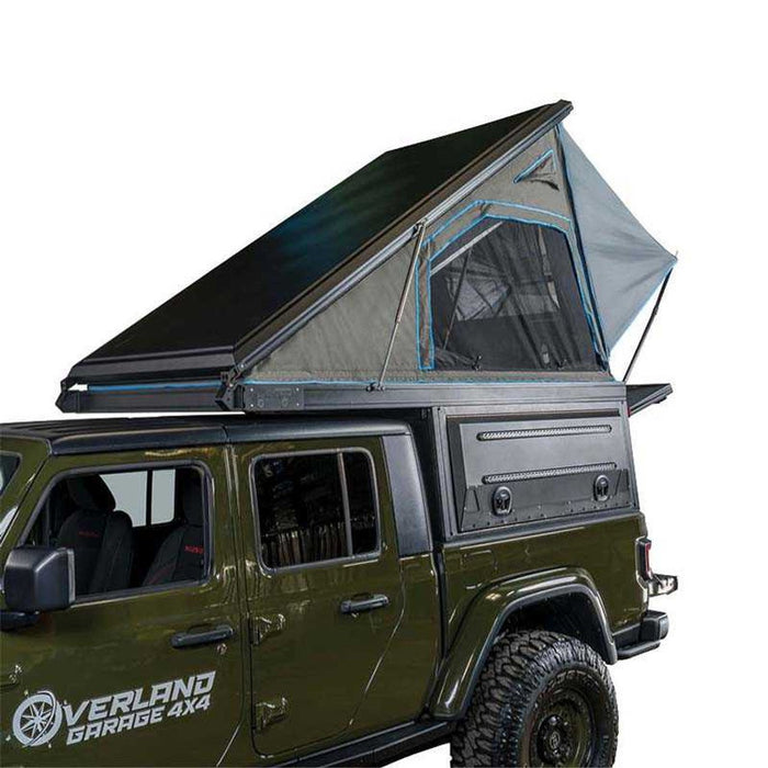 Overland Vehicle Systems MagPak Camper Shell & Roof Top Tent Combo for 2019-2024 Jeep Gladiator JT - Recon Recovery