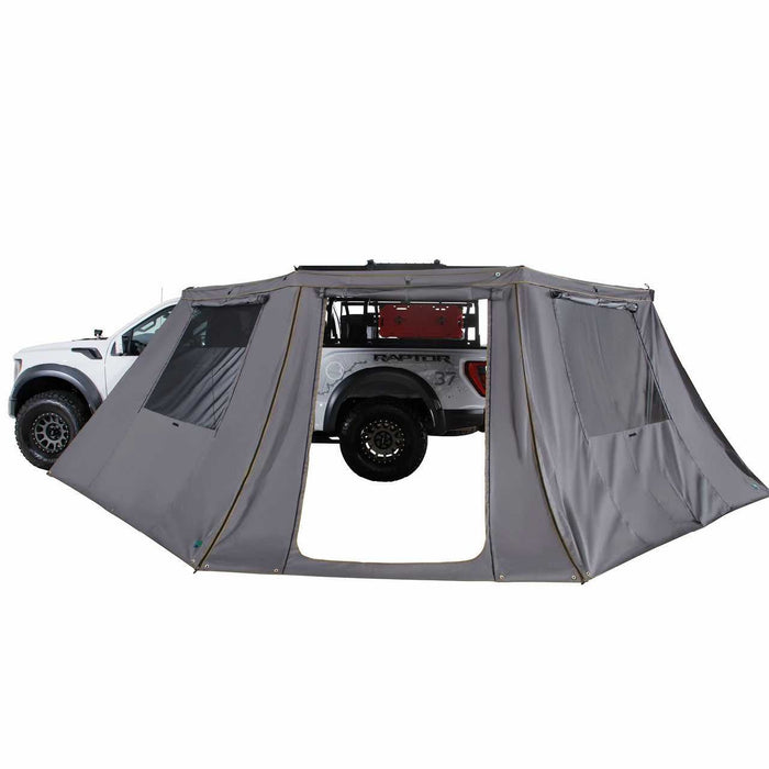 Overland Vehicle Systems Batwing Nomadic 180 LTE Awning With Wall Kit - Recon Recovery - Recon Recovery