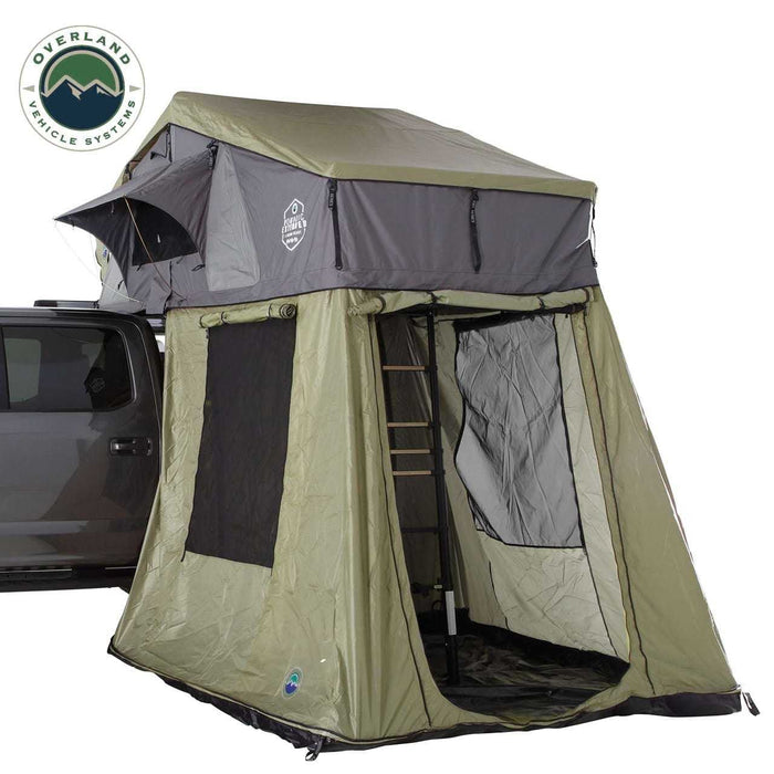 Overland Vehicle Systems 18549936 Nomadic 4 Extended Roof Top Tent Annex