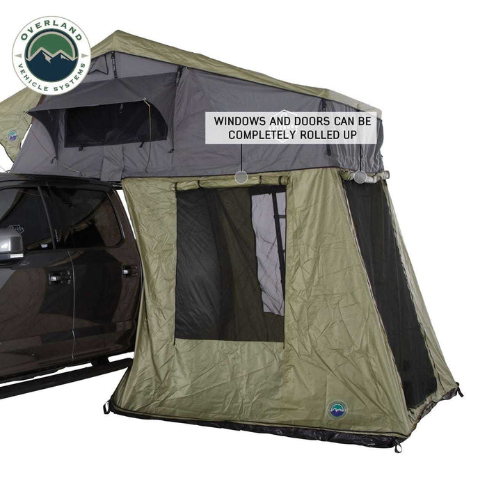 Overland Vehicle Systems Nomadic 4 Extended Annex Room with Floor - Recon Recovery - Recon Recovery