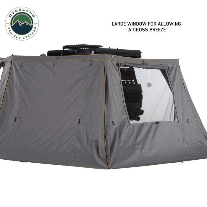 Overland Vehicle Systems Nomadic 270 Awning Wall for Driver Side - Complete Kit - Recon Recovery