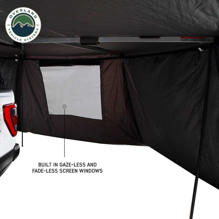 Overland Vehicle Systems Nomadic 270 Awning Wall for Driver Side - Complete Kit - Recon Recovery