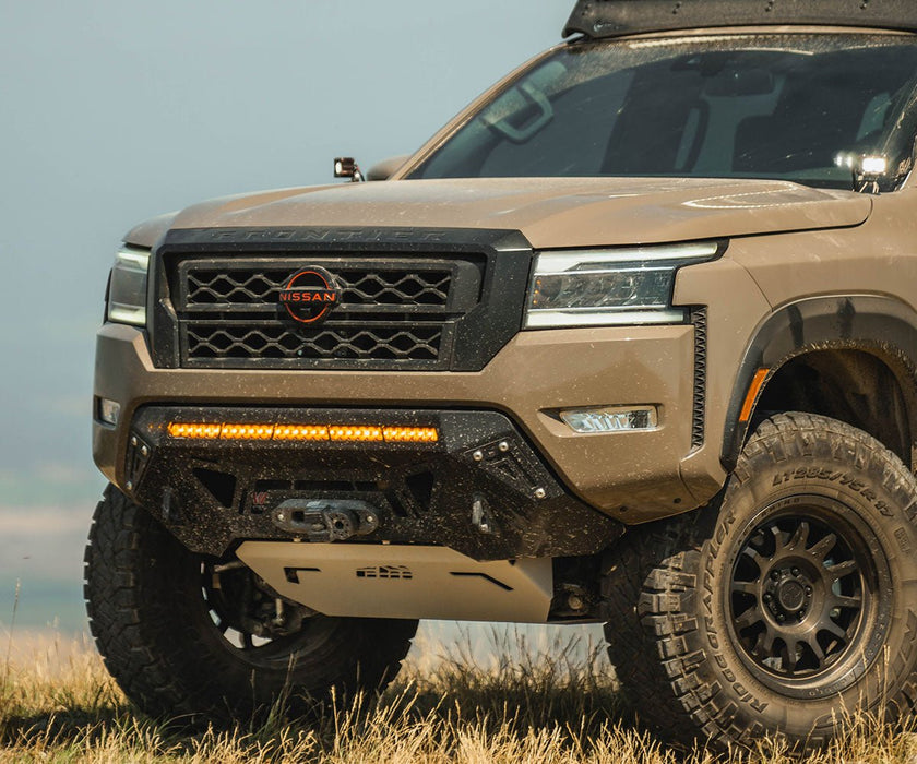 Covert Front CBI Offroad Covert Front Bumper for 2022-2024 Nissan Frontier- Black S ...