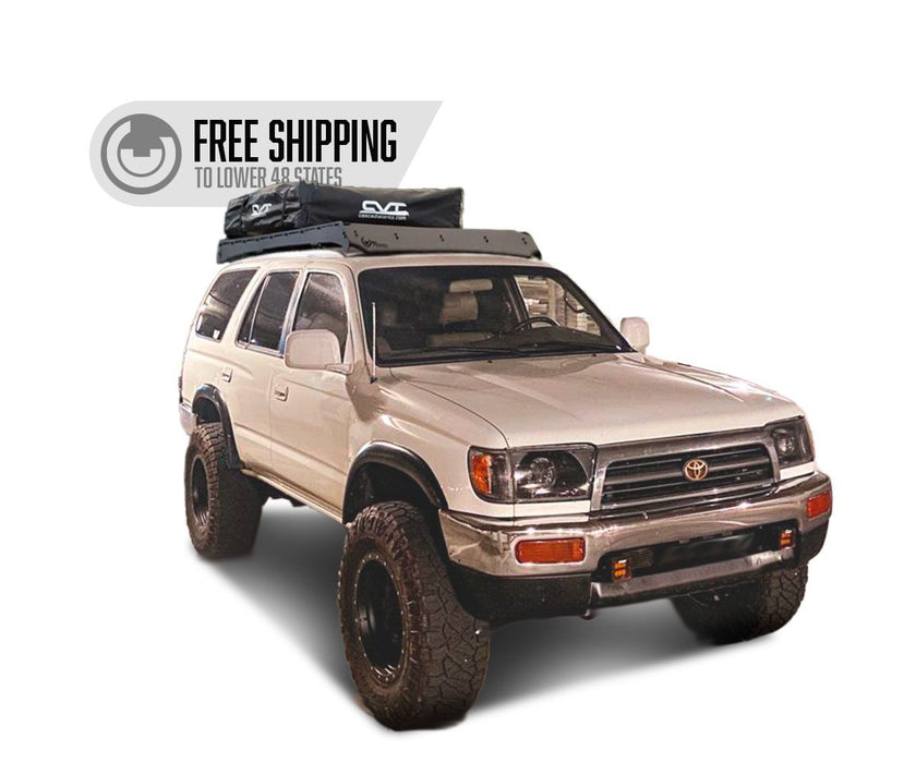 Prinsu Full Roof Rack for 1995-2002 Toyota 4Runner- Black Powder Coat - Recon Recovery