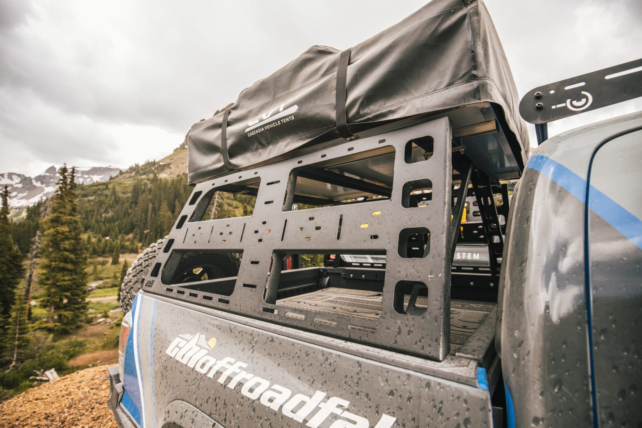 CBI Prinsu Offroad Roof Rack Height Overland Bed Rack for 2005-2024 To ...