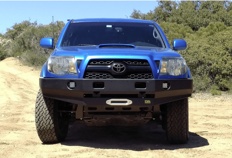 TJM 4x4 074ST17A89ADS Frontier Series Full Width Winch Front Bumper for 05-11 Tacoma - Recon Recovery