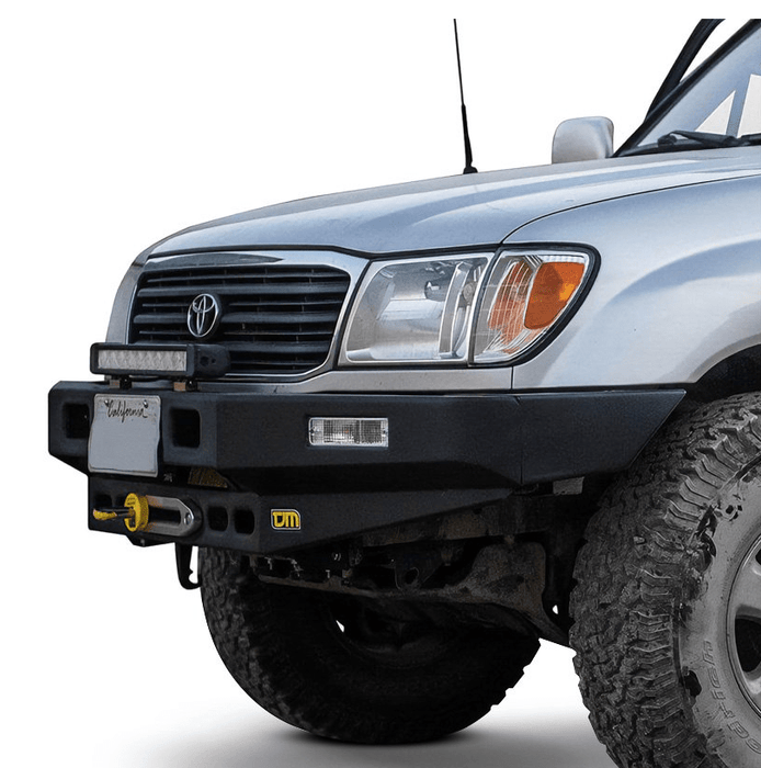 TJM 4x4 074ST17A81ZDS Frontier Series Full Width Winch Front Bumper for 98-07 Land Cruiser - Recon Recovery