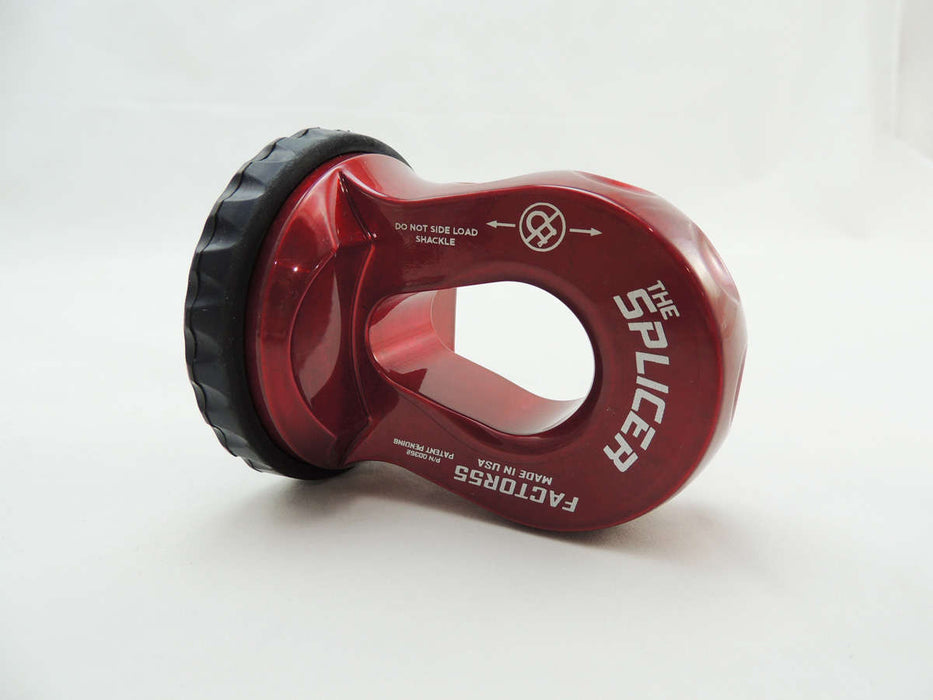 Factor 55 Splicer Winch Shackle Mount Thimble - For up to 1/2 in. Synthetic Rope - Recon Recovery