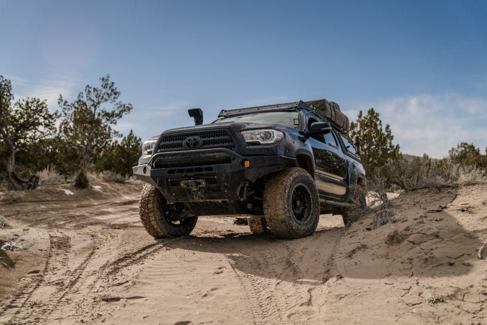 CBI Offroad Baja Full Width Front Bumper for 2016-2024 Toyota Tacoma - Recon Recovery