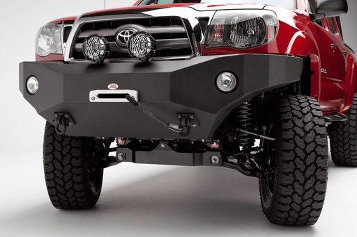 Body Armor 4x4 TC-19335 Full Width Winch Front Bumper for 2005-2011 Toyota Tacoma - Bolt on - Recon Recovery