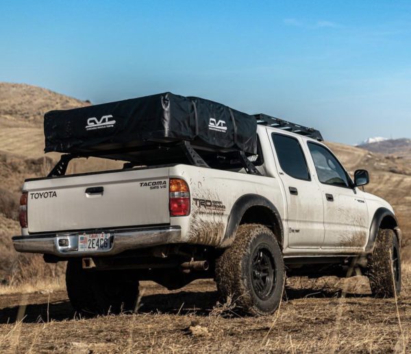 Prinsu Overland Bed Cross Bars for 1996-2004 Toyota Tacoma (No Drill) - Recon Recovery