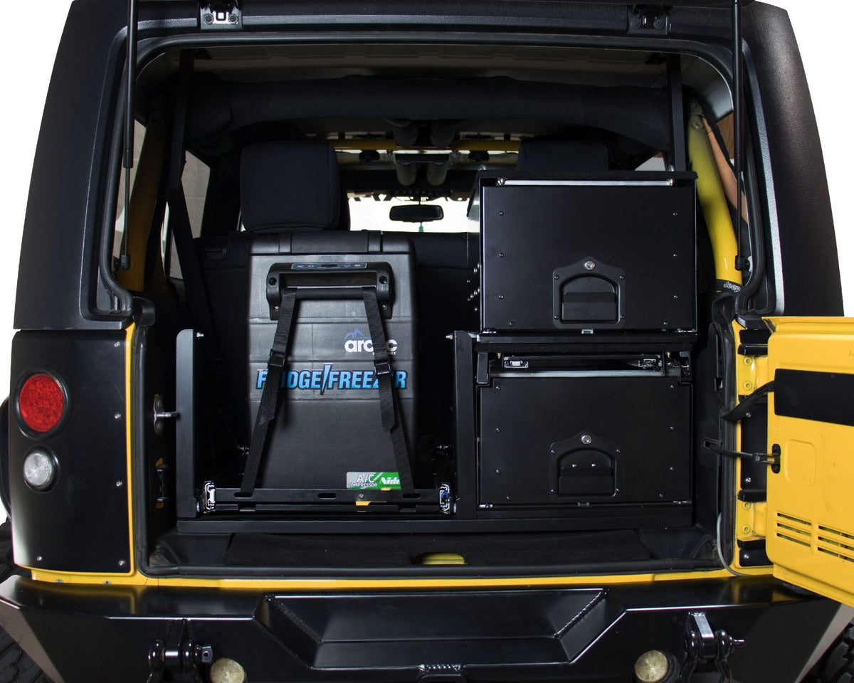 Overland Vehicle Systems 21010301 Trail Storage Hard Box - Black ...