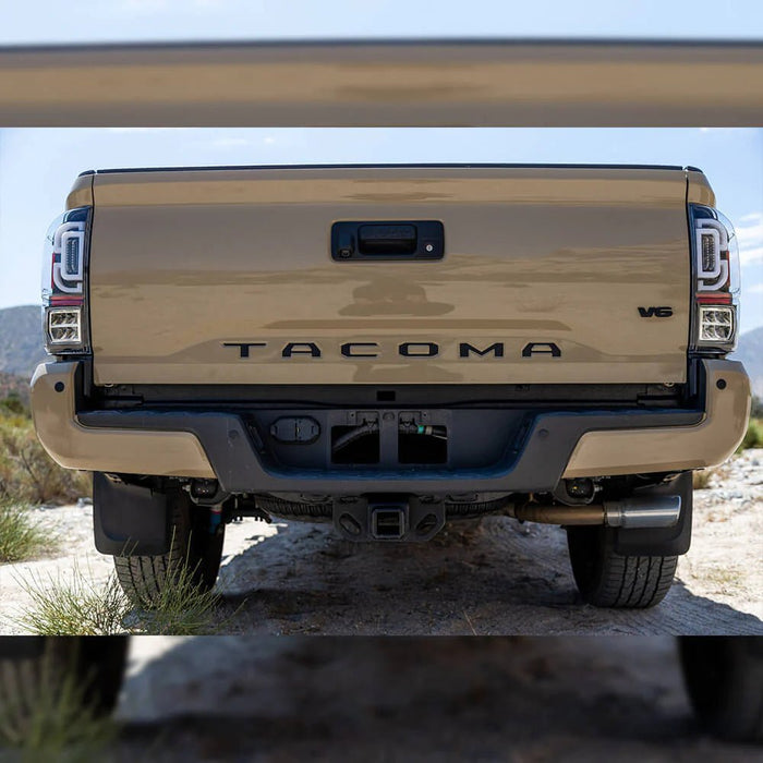Winjet Renegade Series V2 LED Sequential Taillights for 2016-2023 Toyota Tacoma (Back/Smoke) - Recon Recovery - Recon Recovery
