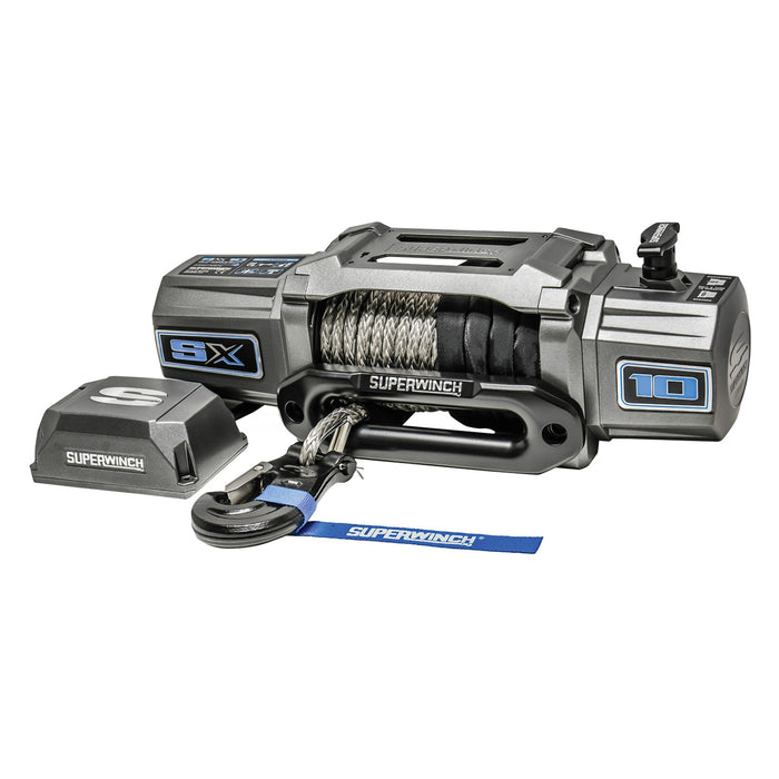 Superwinch SX10SR Synthetic Rope Electric Winch - 10,000 lbs. Ego Wireless Remote