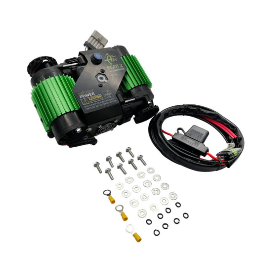 Overland Vehicle Systems EGOI 12V 4x4 Twin On Board Air Compressor System 6.1 CFM - Recon Recovery