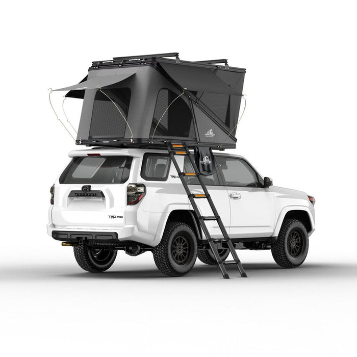 best hard shell roof tent Alpine 51 Aluminum Hard Shell Pop Up Roof Top Tent + Crossbars