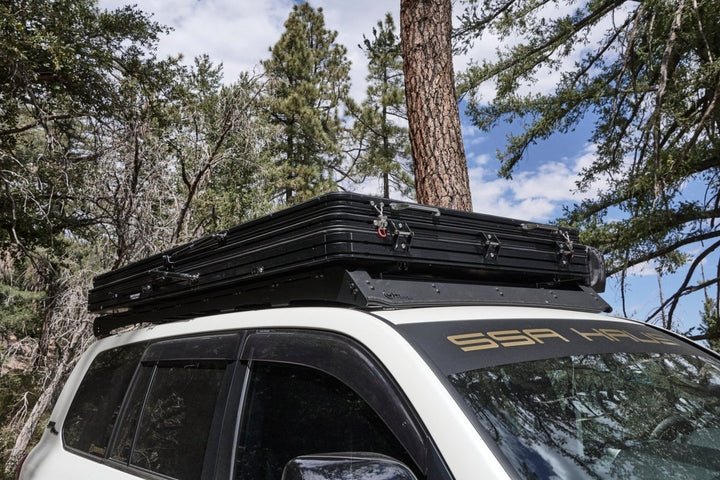 Tuff Stuff Overland TS-1-1800BLK Alpine FiftyOne Aluminum Hard Shell Roof Top Tent - 2 Person + Free $200 Gift Card - Recon Recovery